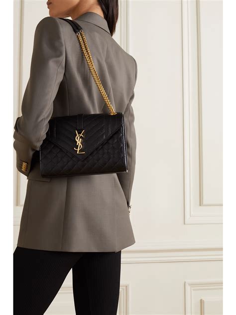 sac yves saint laurent envelope|saint laurent shoulder bag.